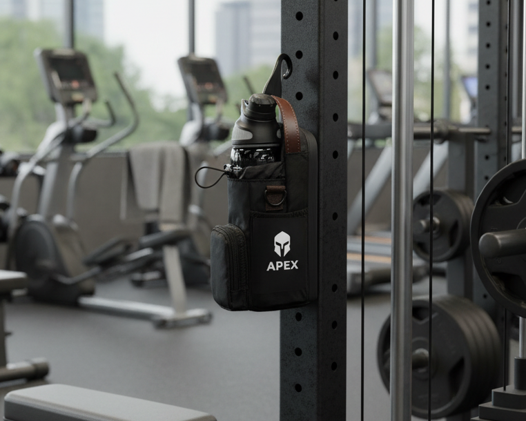 APEX MAGNETIQ Magnetic Gym Bag - Revolutionary Bottle Holder System