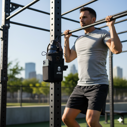 APEX MAGNETIQ Magnetic Gym Bag - Revolutionary Bottle Holder System
