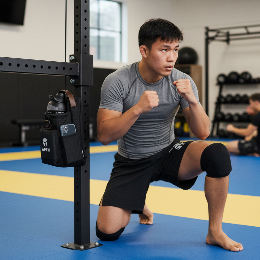 APEX MAGNETIQ Magnetic Gym Bag - Revolutionary Bottle Holder System